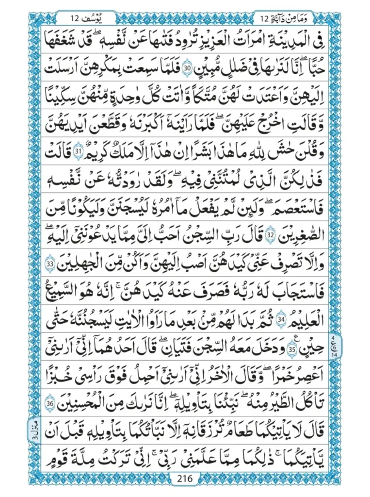 Quran  Para 12  Wa Mamin Da abat