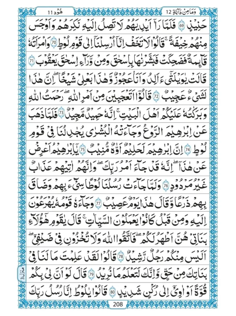 Quran  Para 12  Wa Mamin Da abat Read Online PDF
